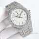 Luxury Copy Audemars Piguet R.O. Diamond Pave 15500 White Dial 8215 Movement (2)_th.jpg